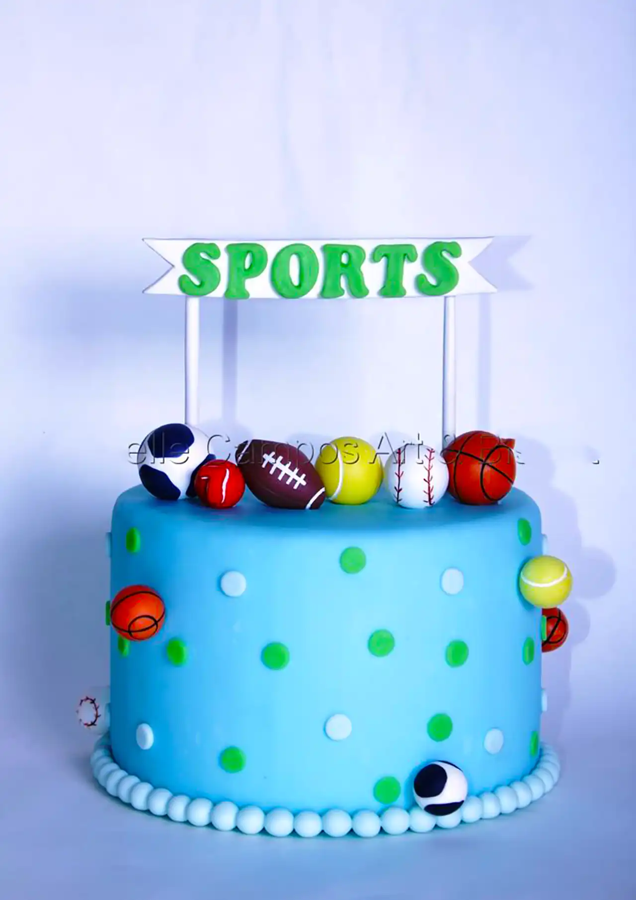 کیک تولد ورزشی