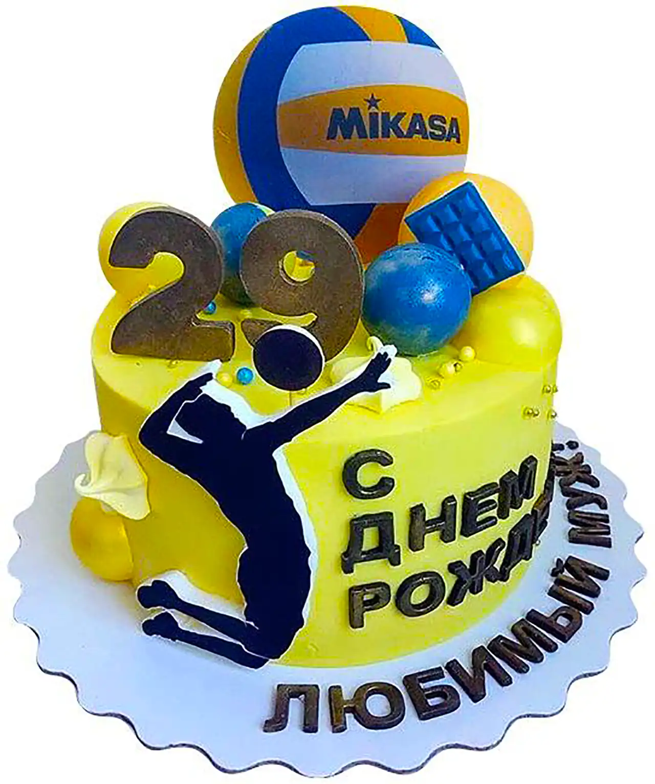 کیک تولد ورزشی