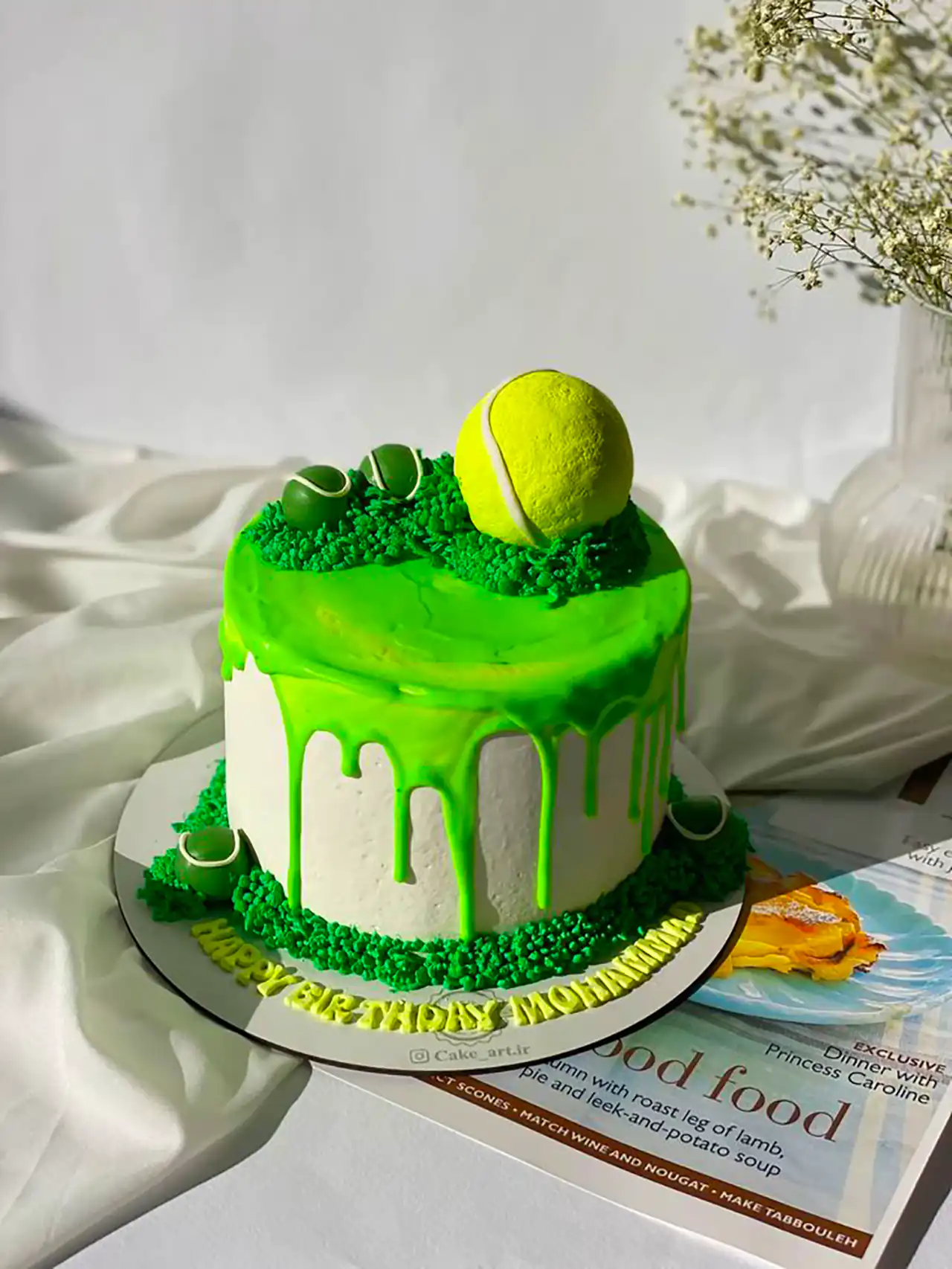 کیک تولد ورزشی