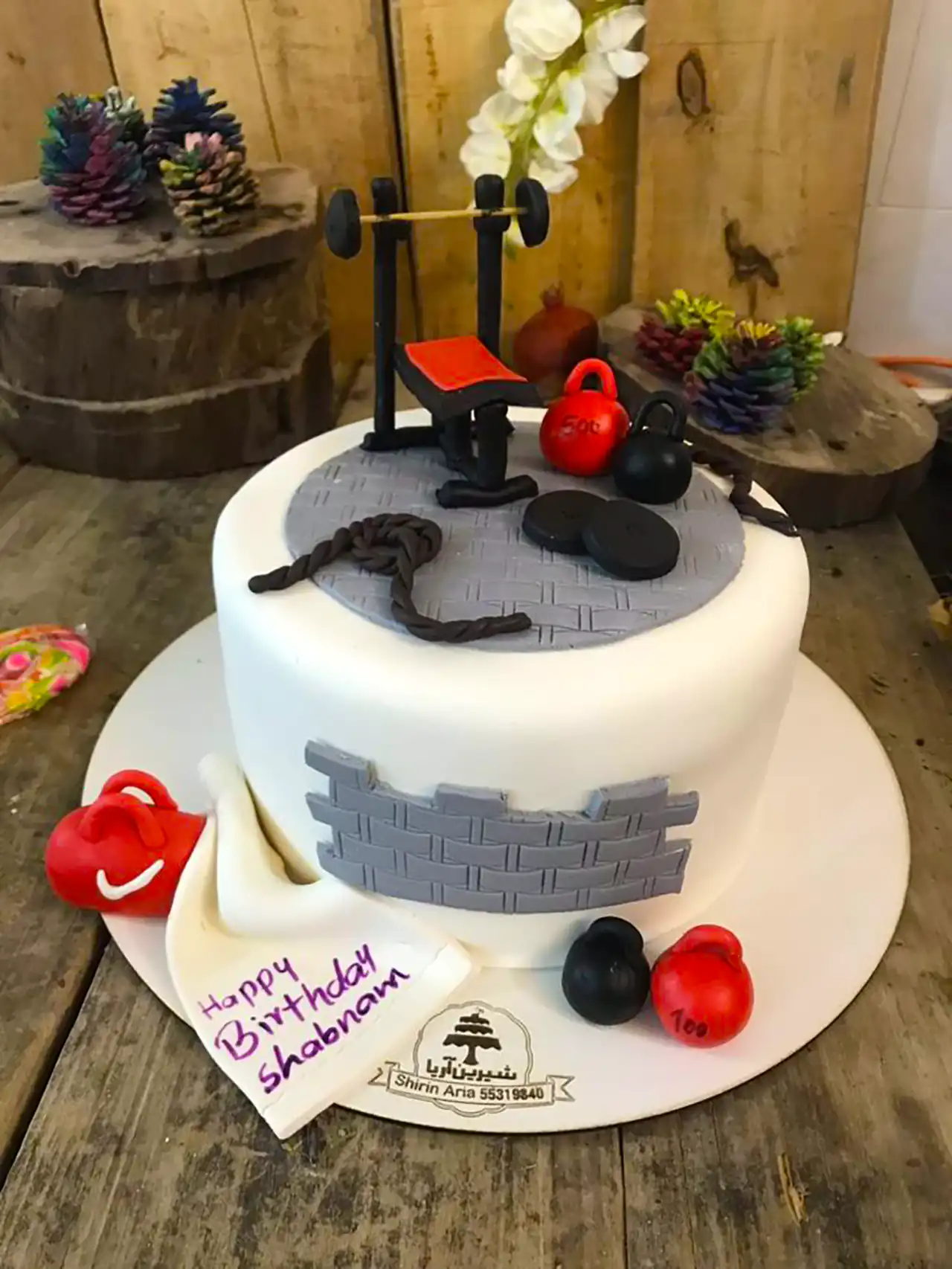 کیک تولد ورزشی