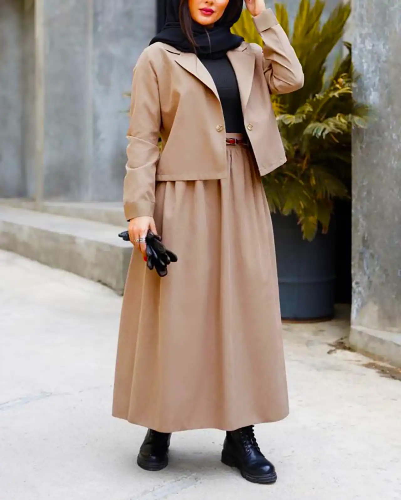 کت دامن ترند پاییز