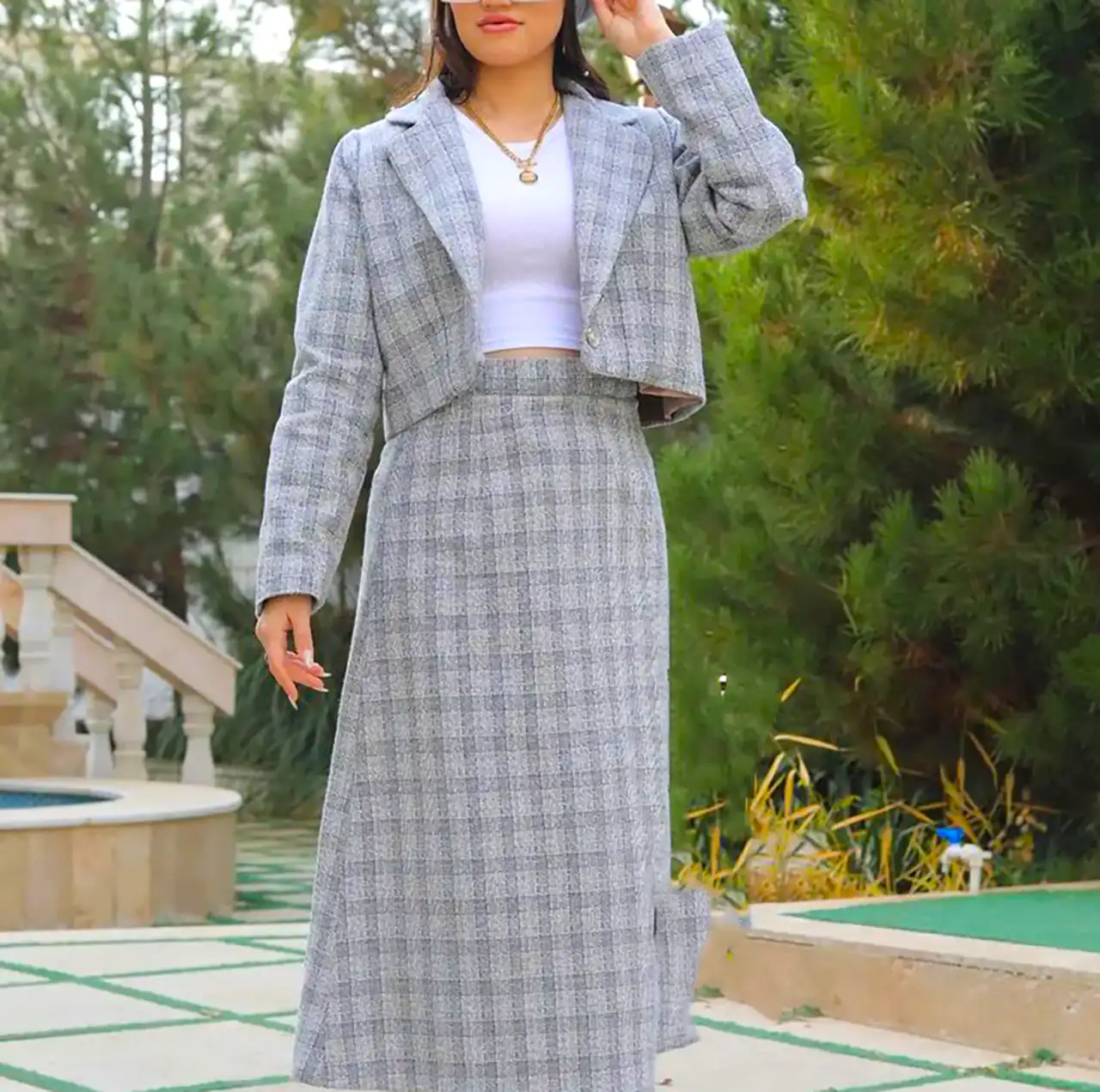 کت دامن ترند پاییز