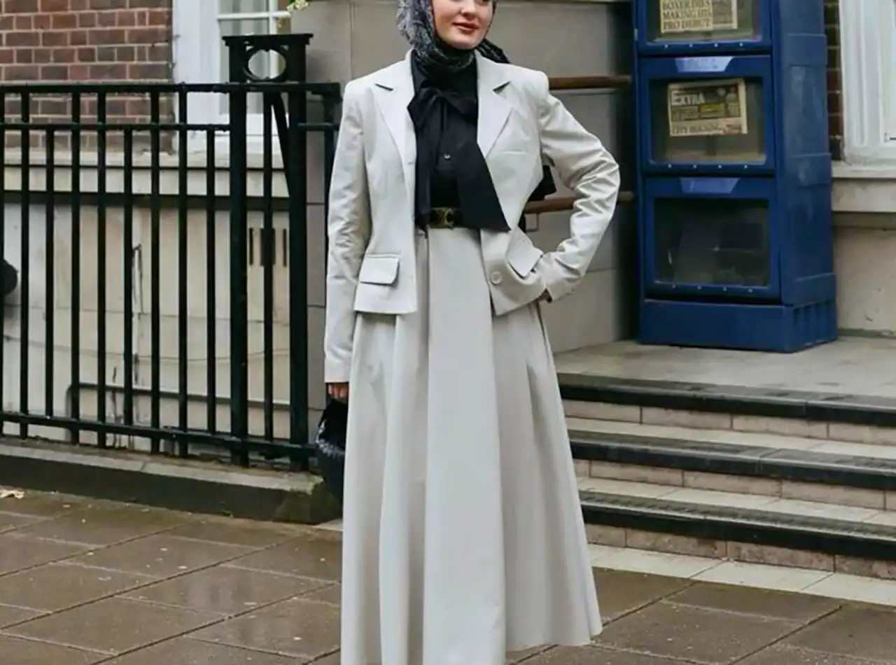 کت دامن ترند پاییز