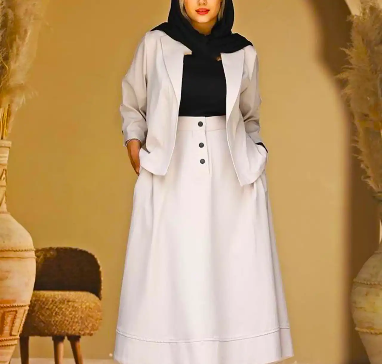 کت دامن ترند پاییز