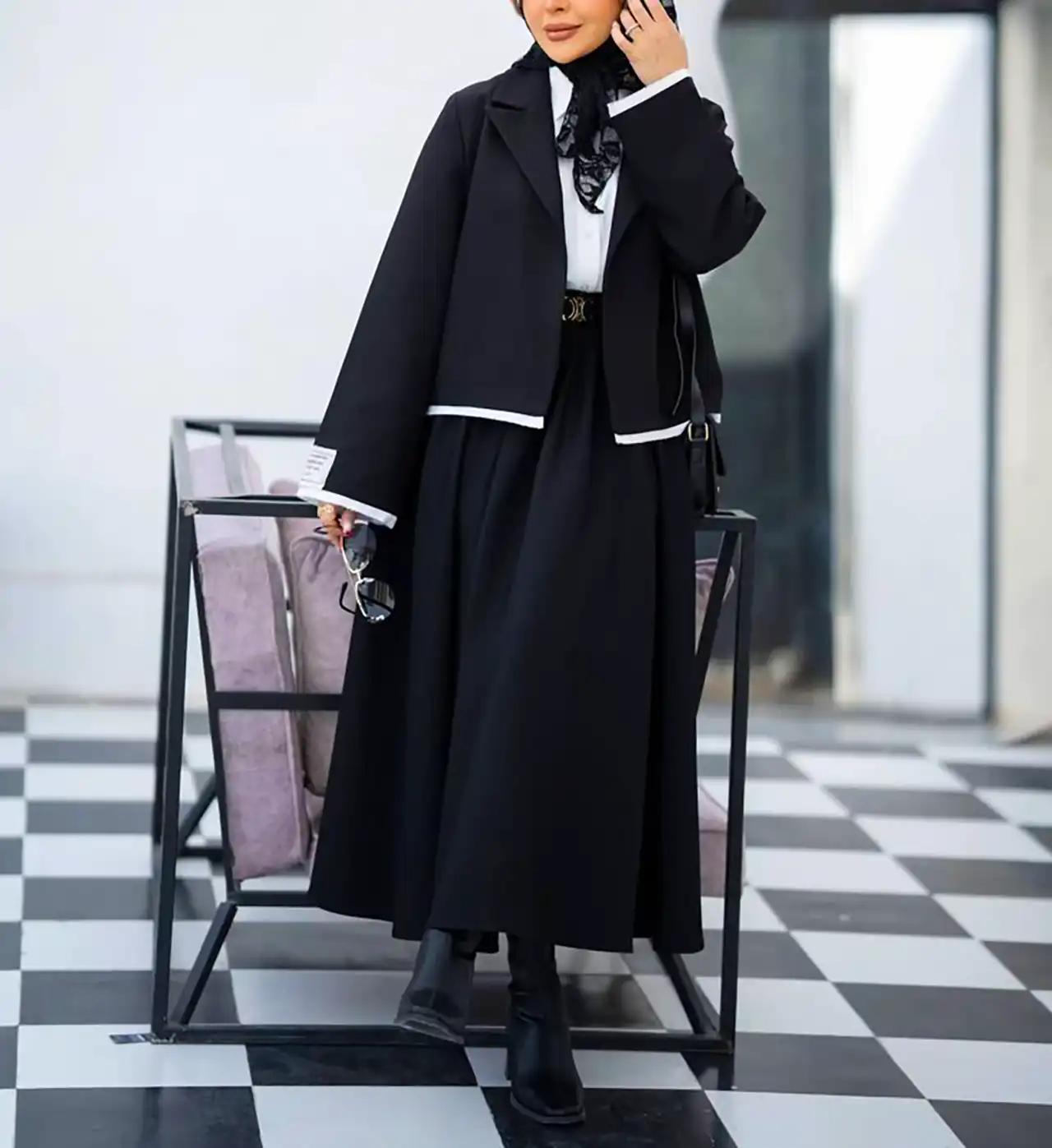 کت دامن ترند پاییز