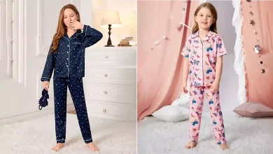 لباس خواب ساتن بچگانه