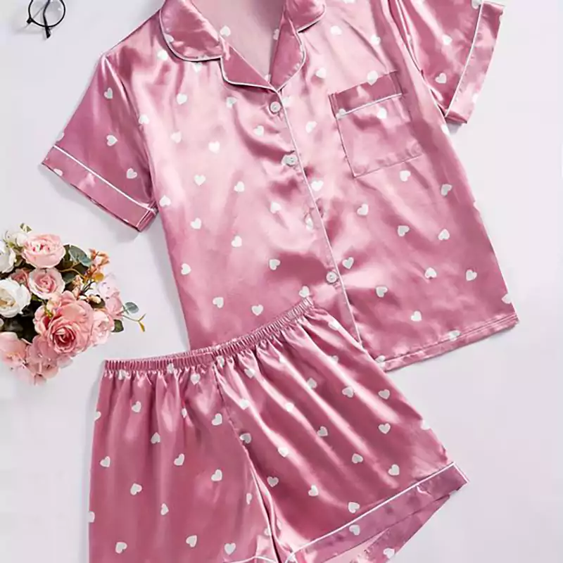 لباس خواب ساتن بچگانه