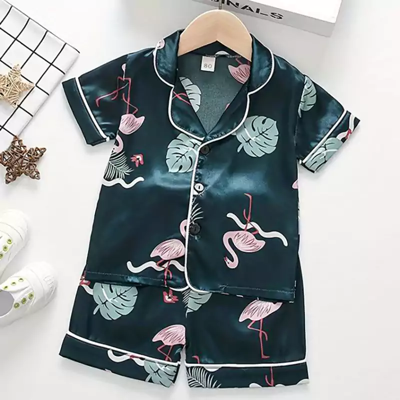 لباس خواب ساتن بچگانه