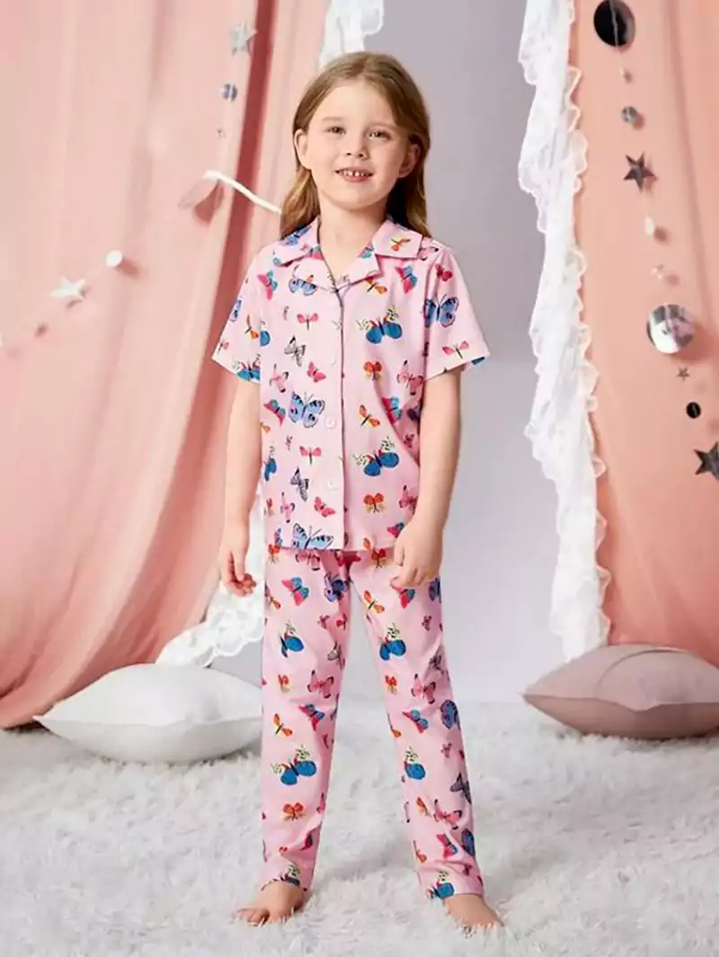 لباس خواب ساتن بچگانه