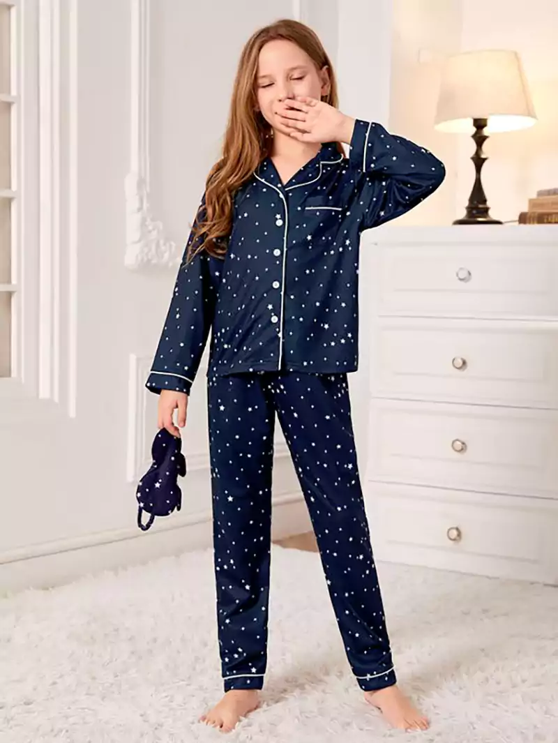 لباس خواب ساتن بچگانه