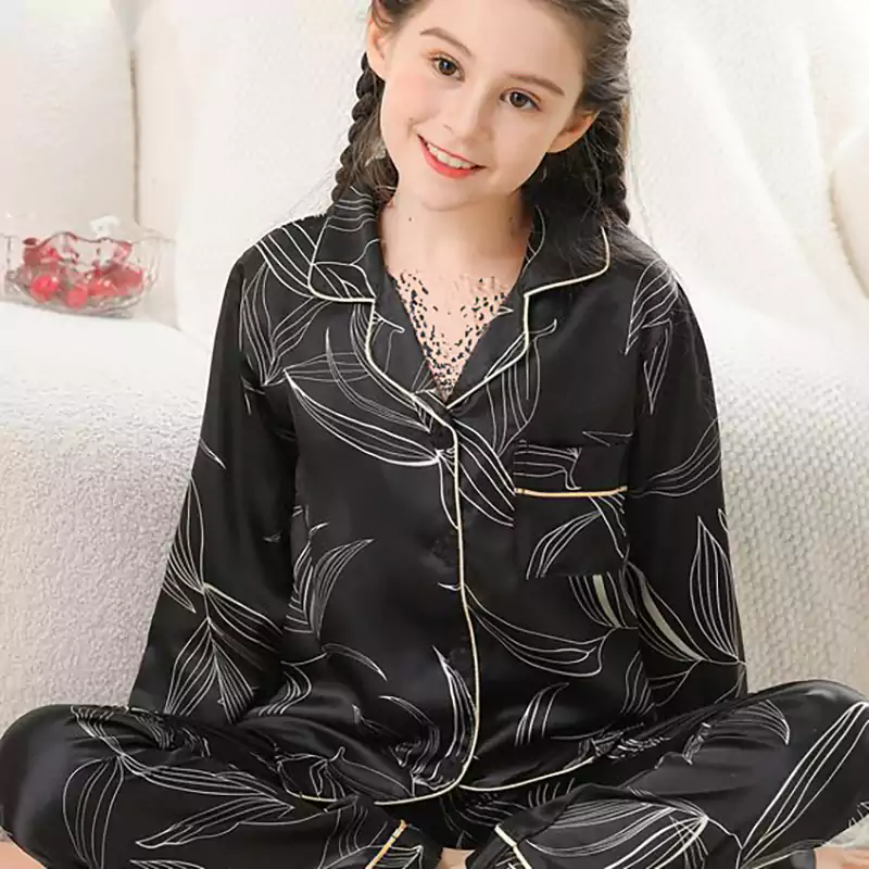 لباس خواب ساتن بچگانه