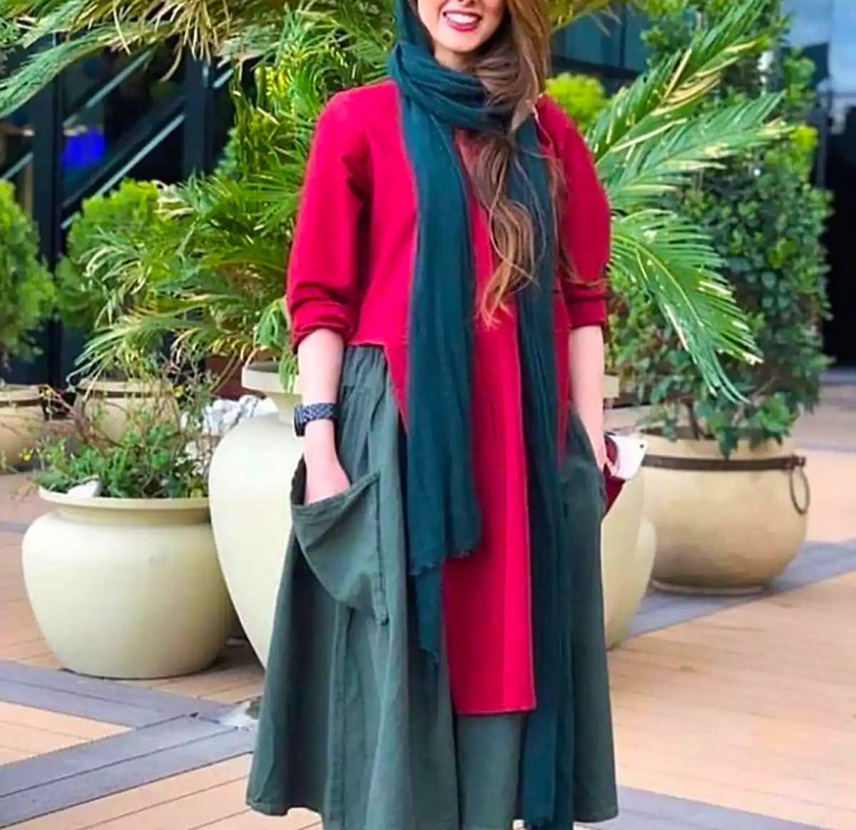 مانتو باکلاس شیک