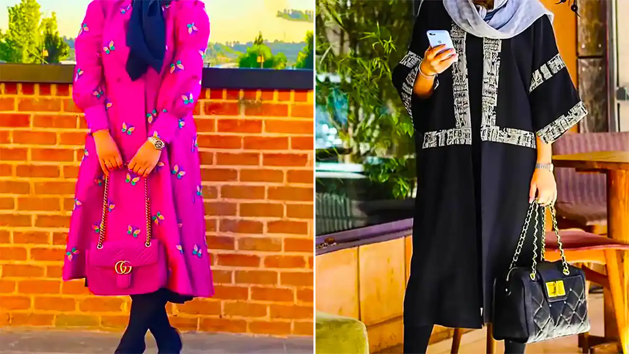 مانتو بلند شیک خاص