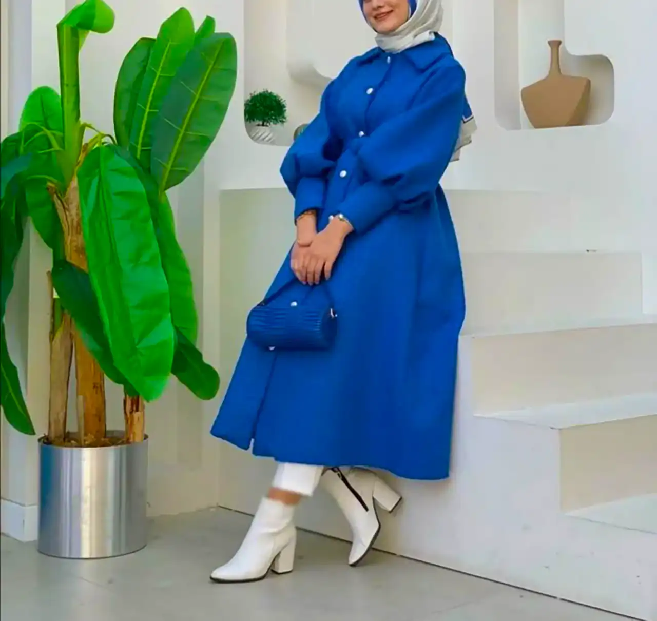 مانتو کلاسیک پاییزی