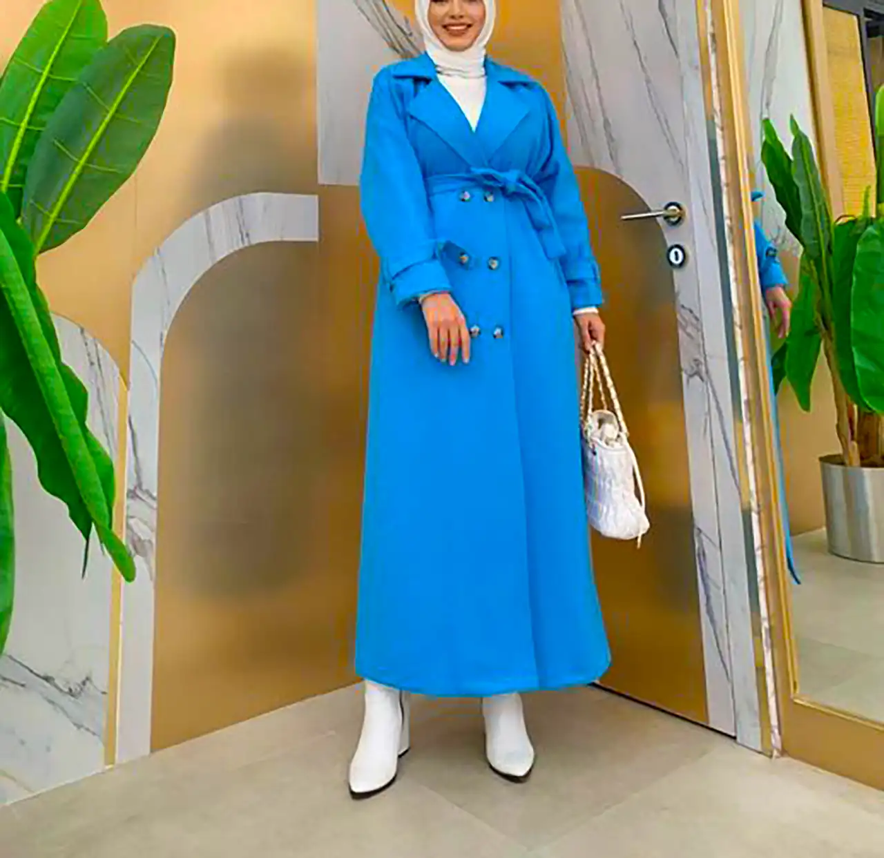 مانتو کلاسیک پاییزی