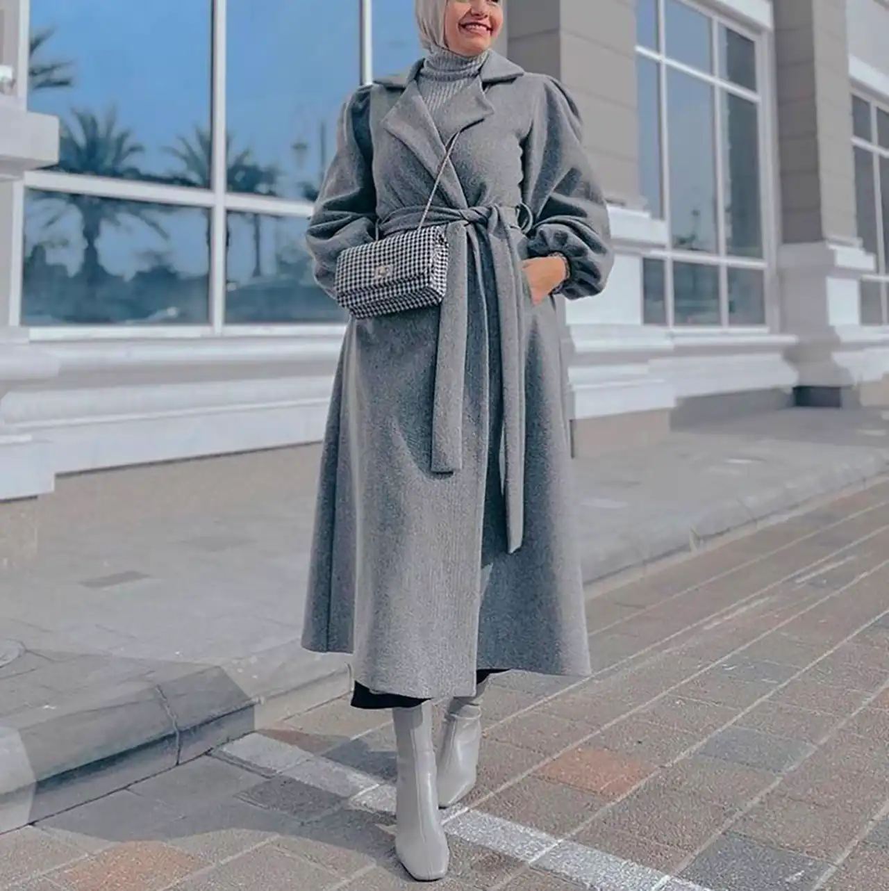 مانتو کلاسیک پاییزی