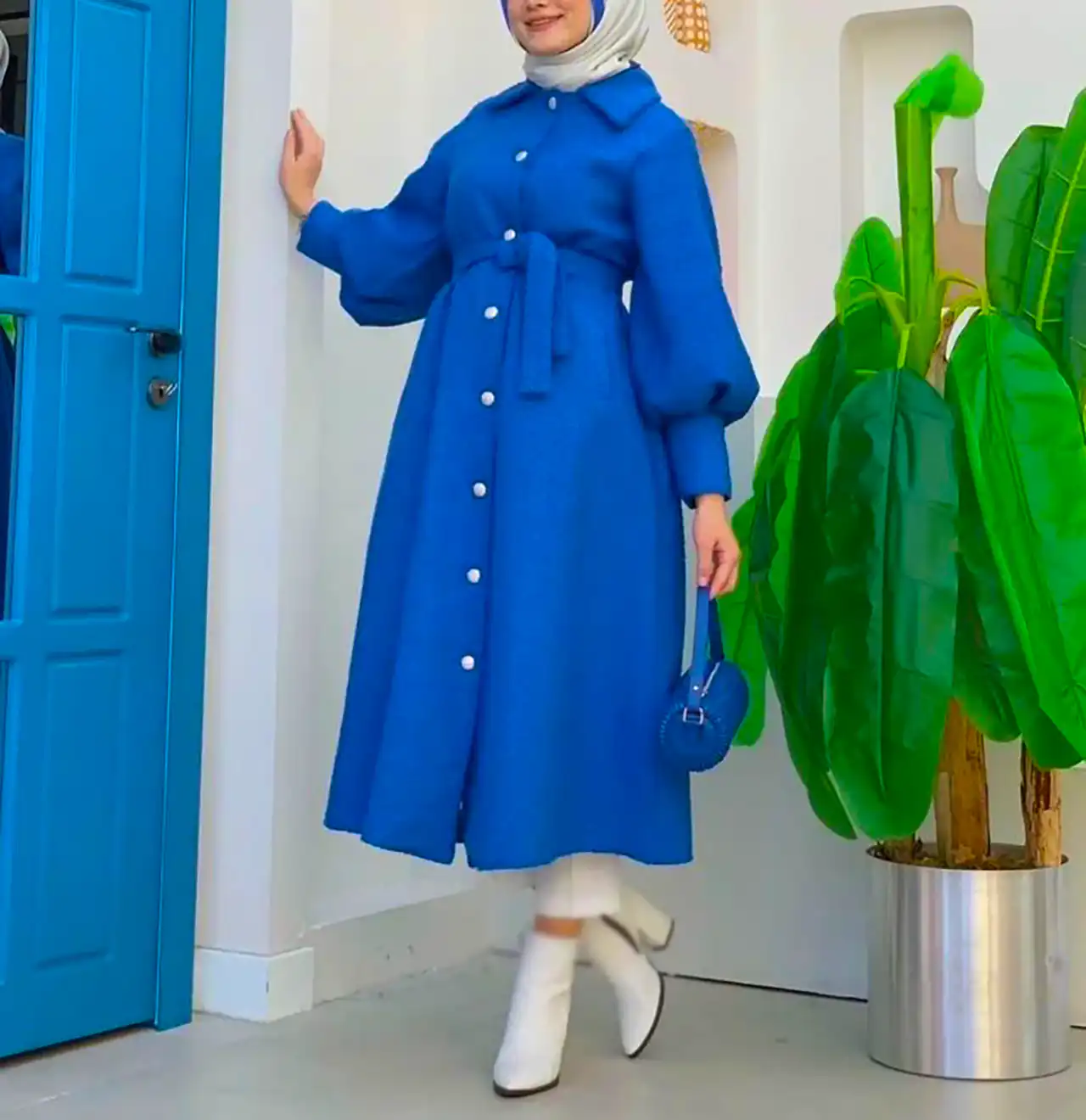 مانتو کلاسیک پاییزی