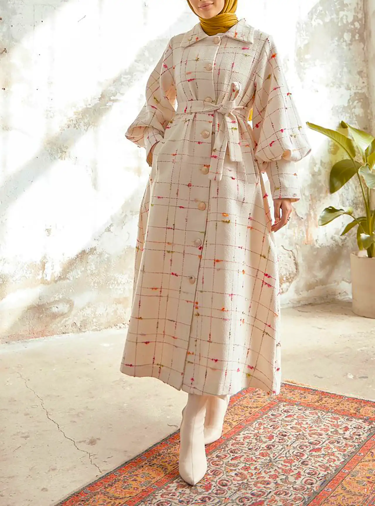 مانتو کلاسیک پاییزی