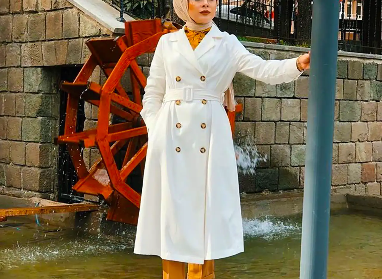 مانتو کلاسیک پاییزی