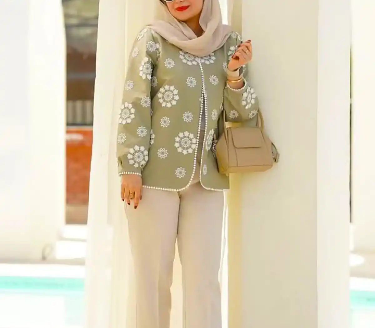 مانتو کتی ژاکارد