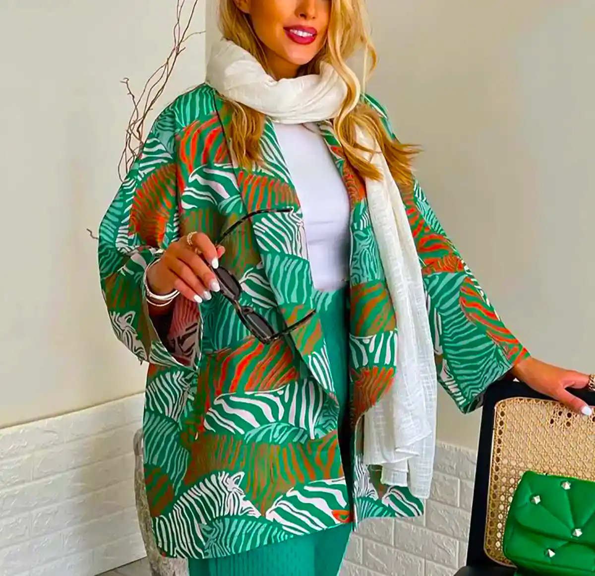 مانتو کتی ژاکارد