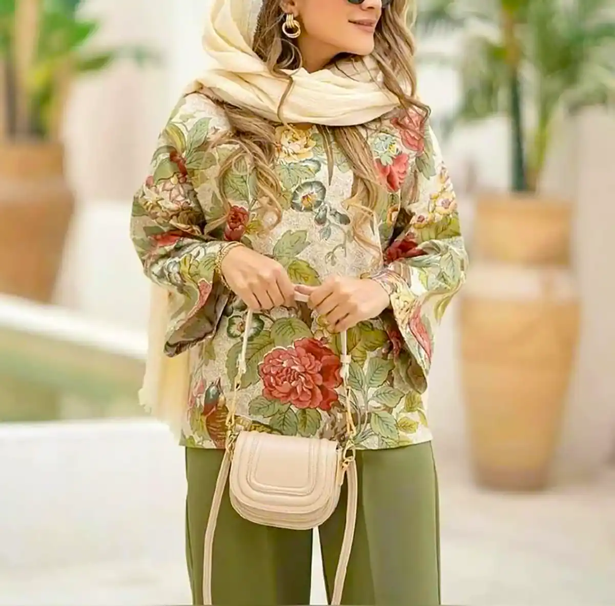 مانتو کتی ژاکارد