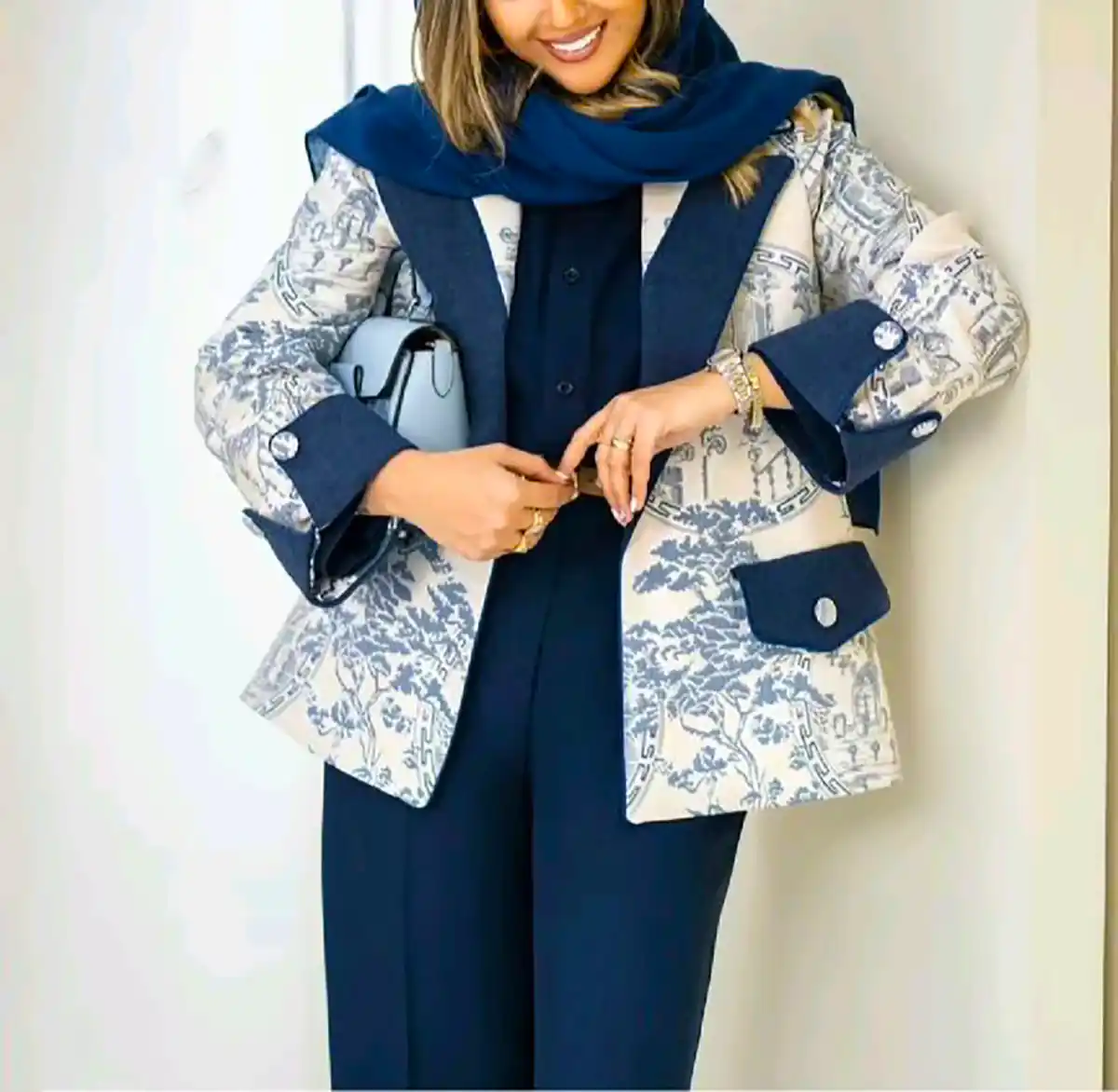 مانتو کتی ژاکارد