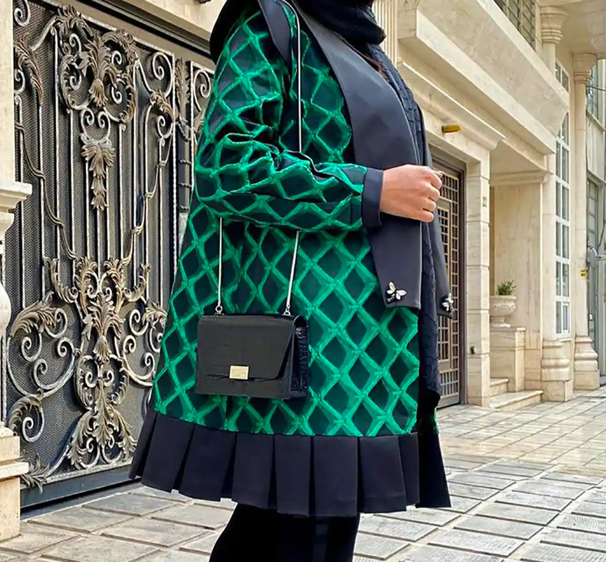 مانتو رسمی سن بالا