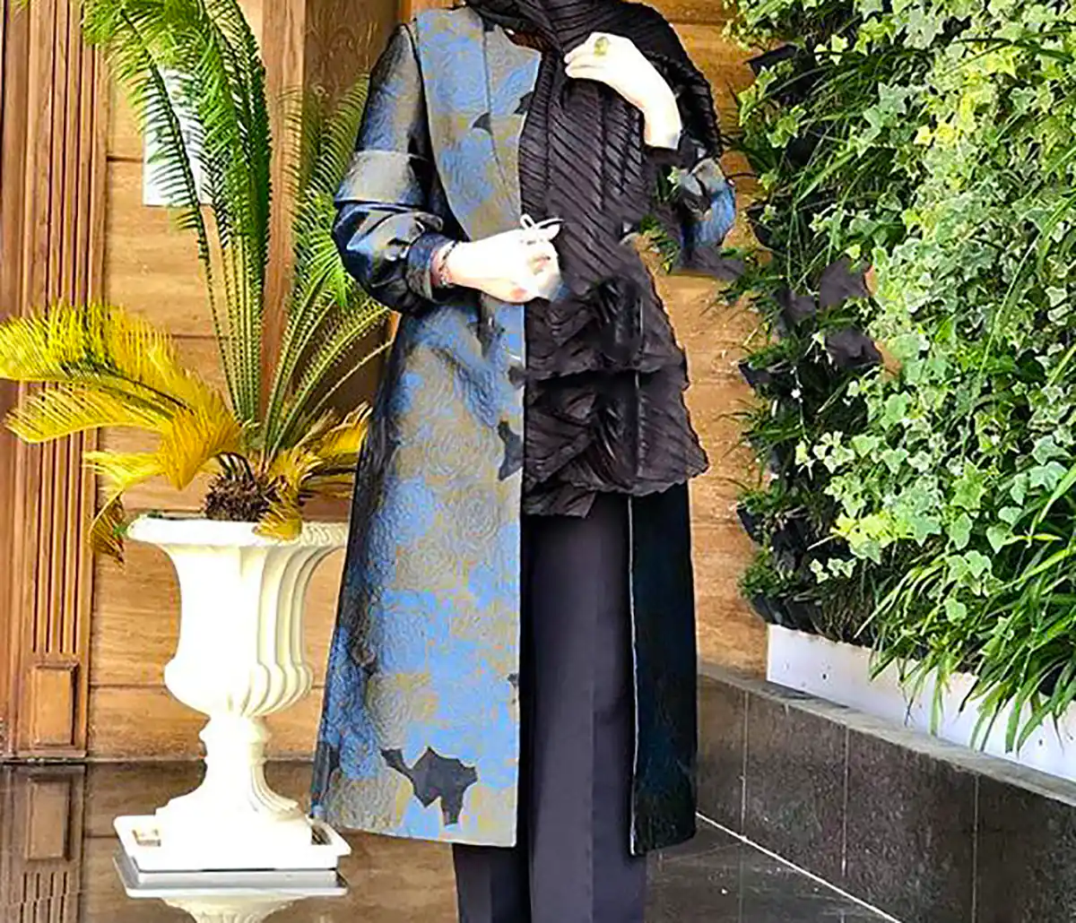 مانتو رسمی سن بالا