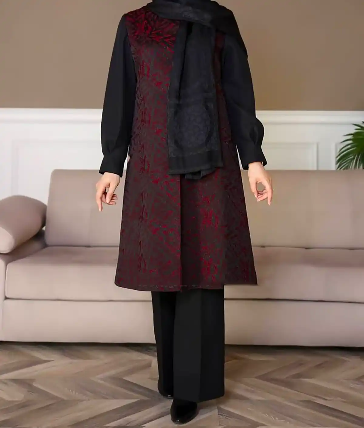 مانتو رسمی سن بالا