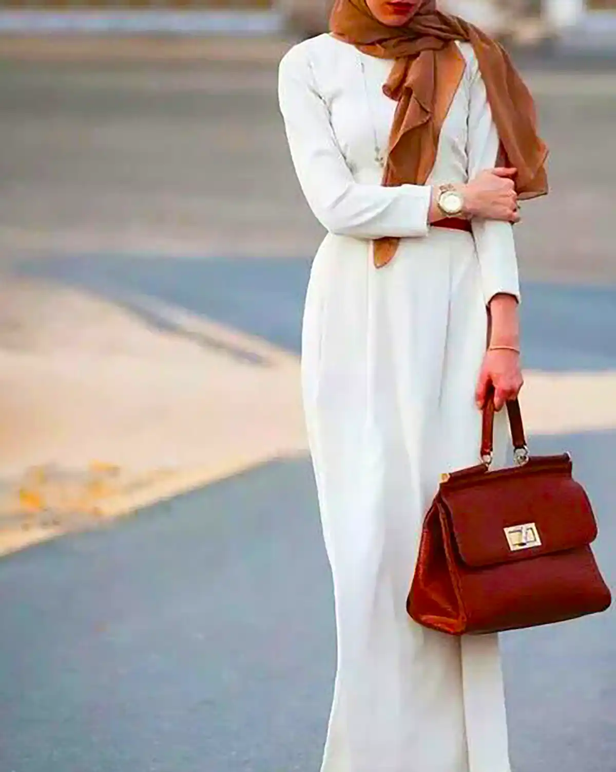 مانتو سفید زنانه شیک