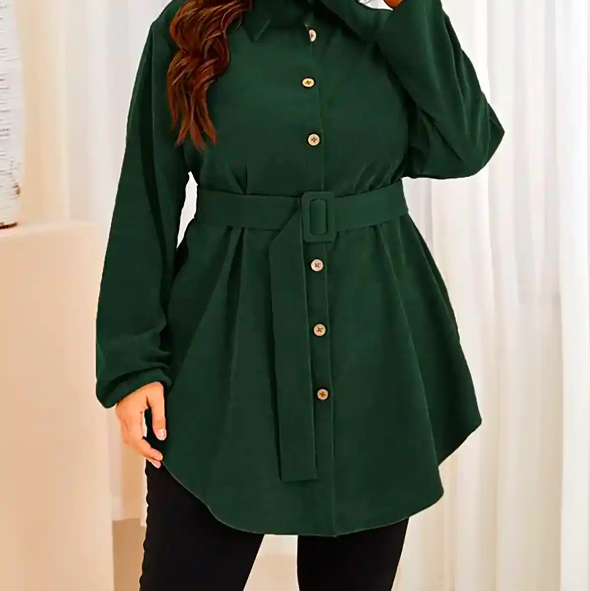 مانتو شومیزی کبریتی پاییزی