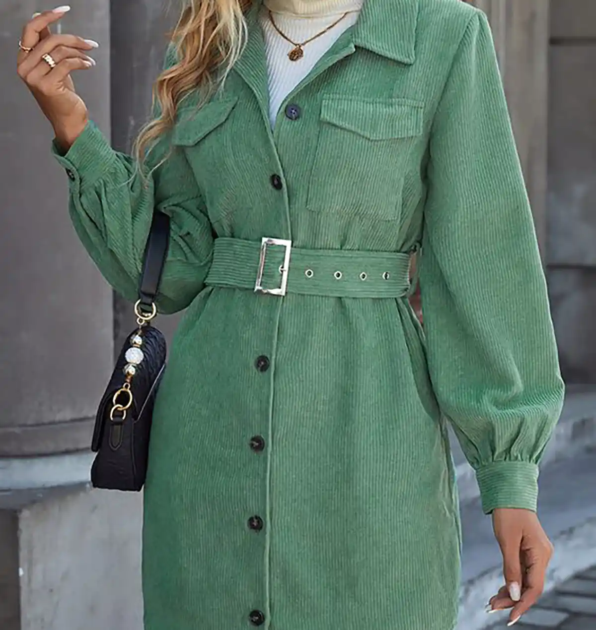 مانتو شومیزی کبریتی پاییزی