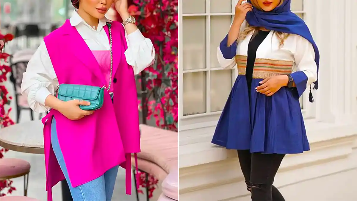 مانتو زنانه متفاوت