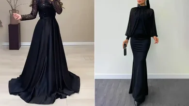 ماکسی مجلسی مشکی شیک