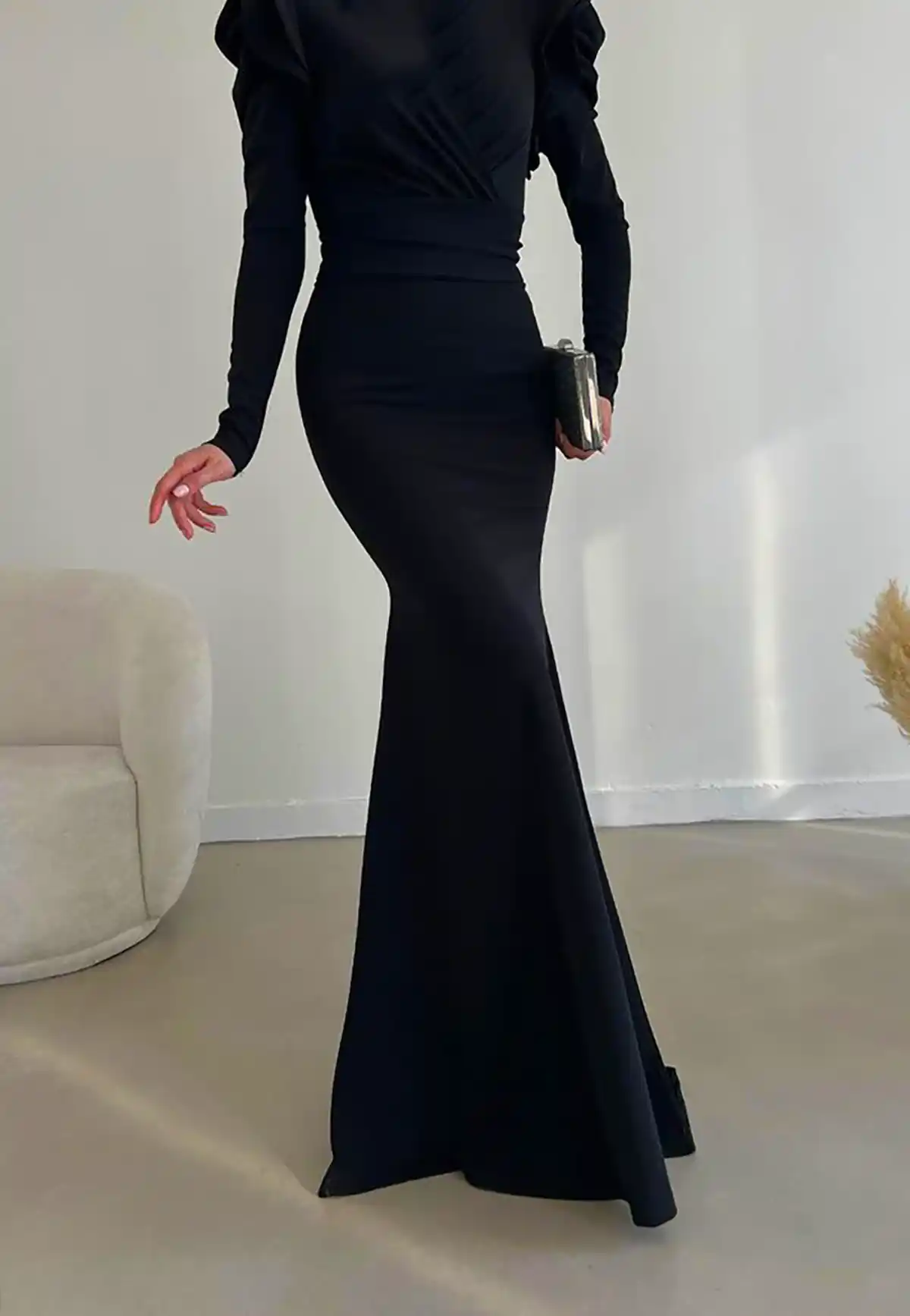 ماکسی مجلسی مشکی شیک