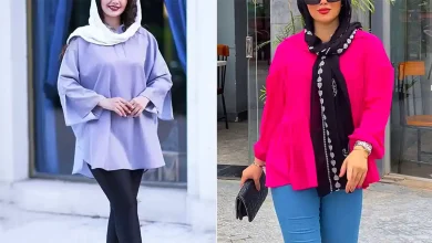 مدل شومیز مانتویی شیک