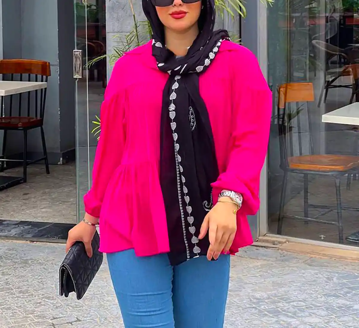 مدل شومیز مانتویی شیک