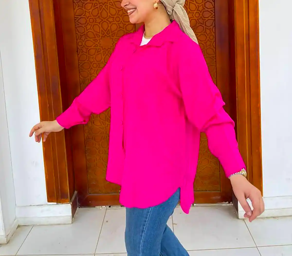 مدل شومیز مانتویی شیک