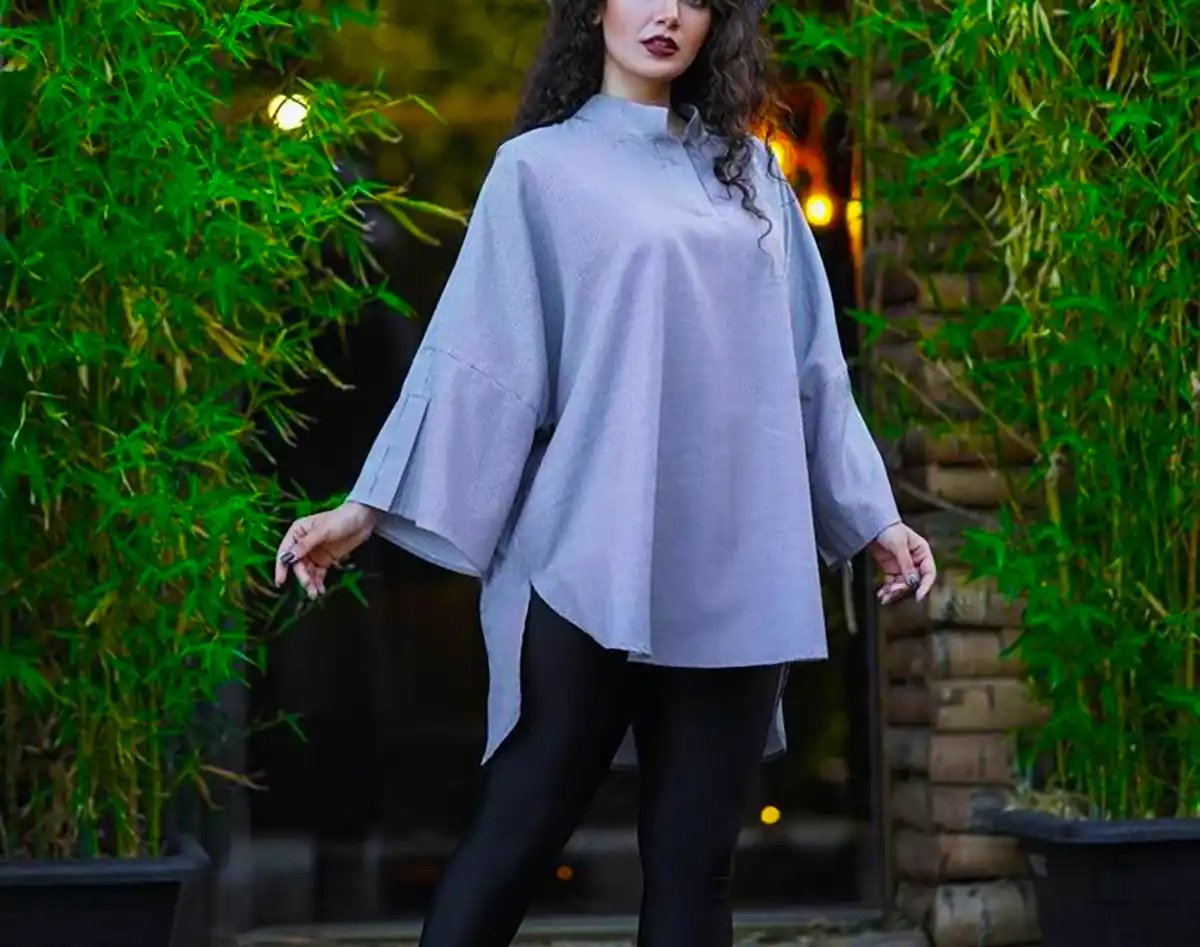 مدل شومیز مانتویی شیک