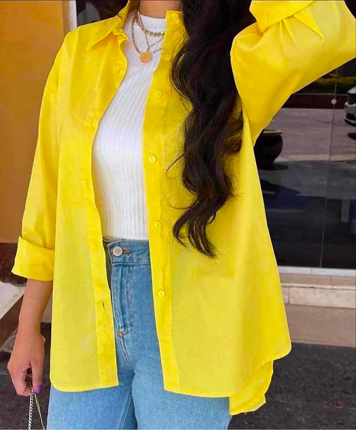 مدل شومیز مانتویی شیک