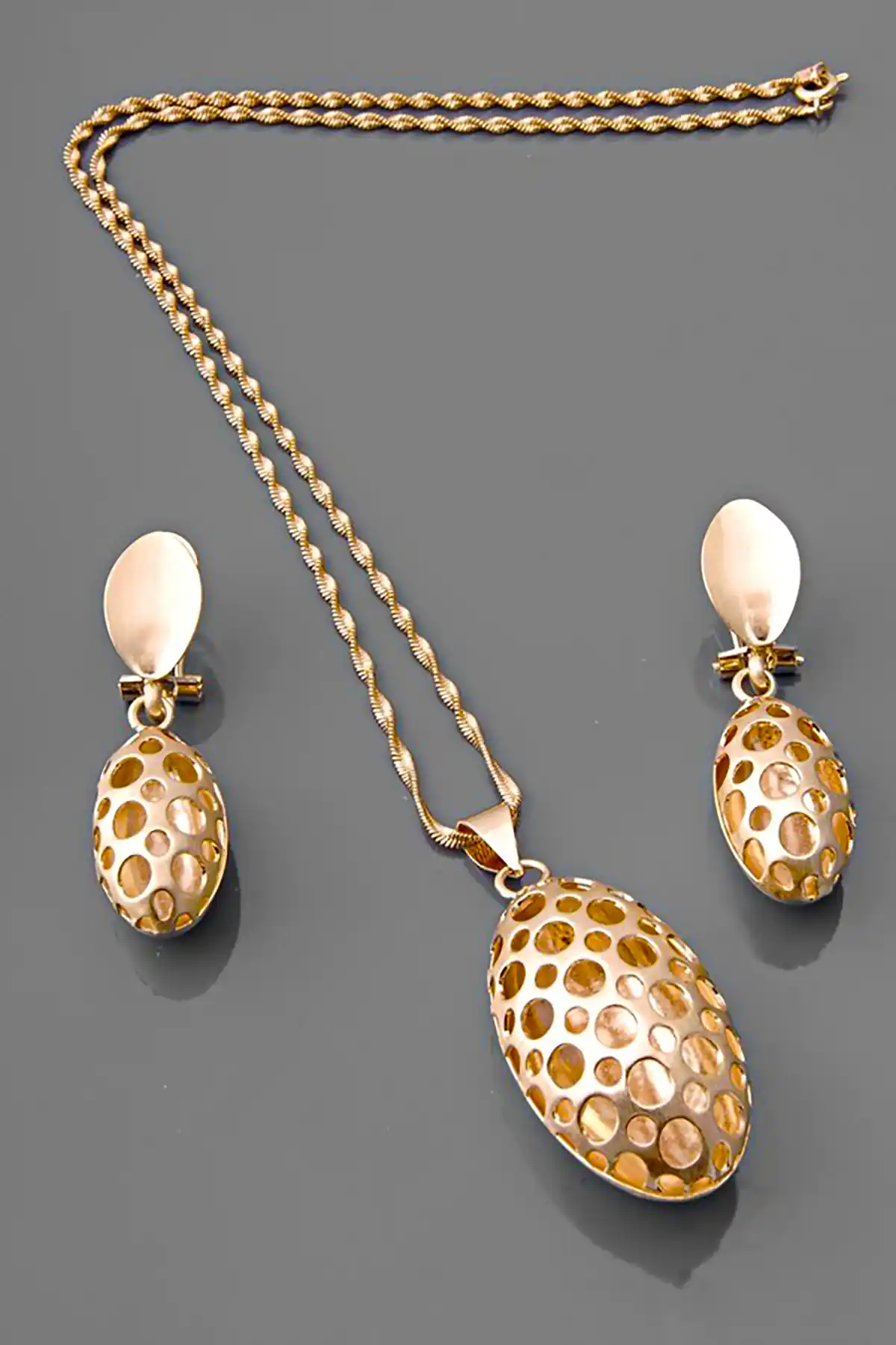 نیم ست طلا لاکچری