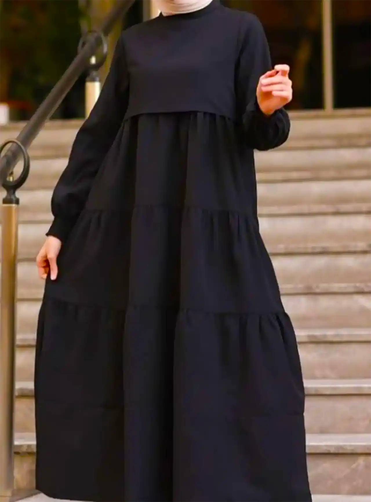 پیراهن مانتویی پاییزه