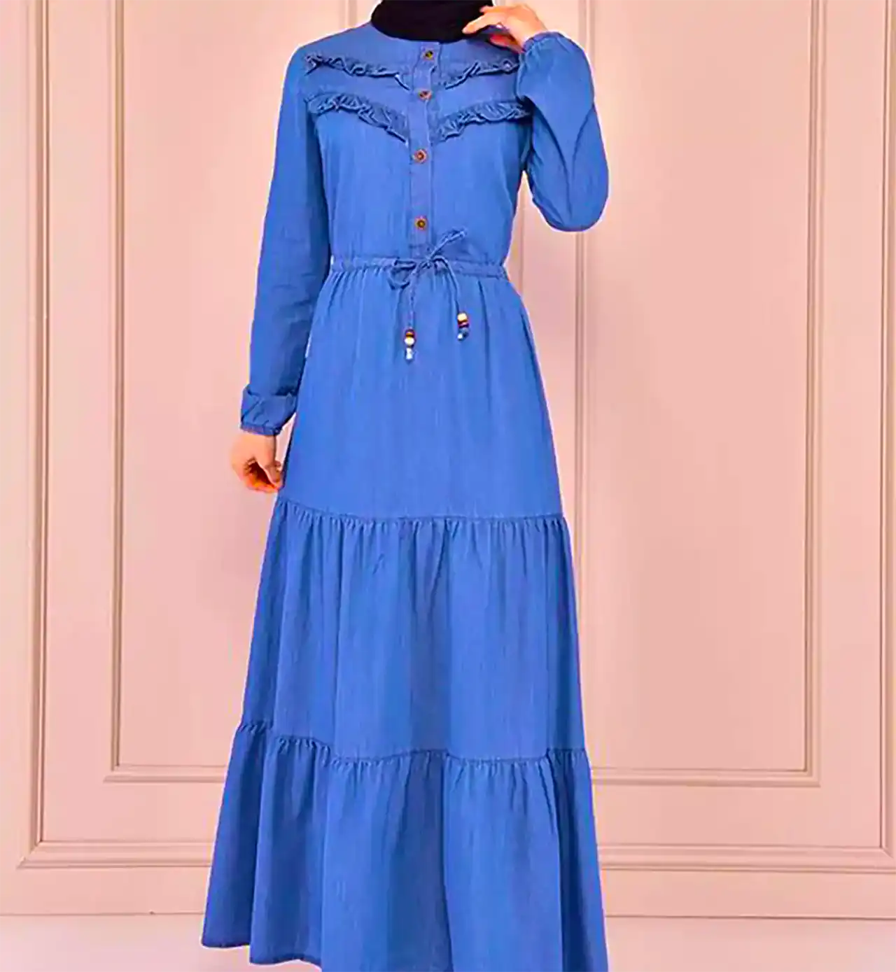 پیراهن مانتویی پاییزه