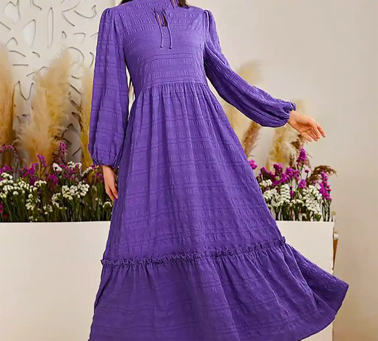 پیراهن مانتویی پاییزه