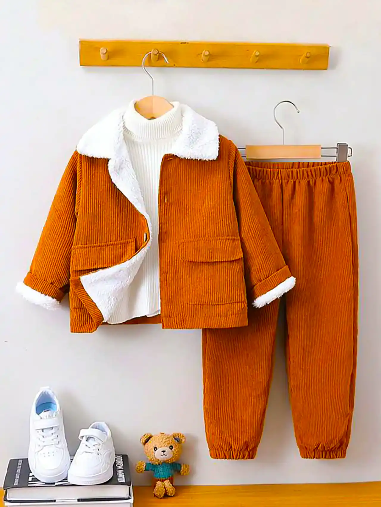 پیراهن شلوار بچگانه پاییزه