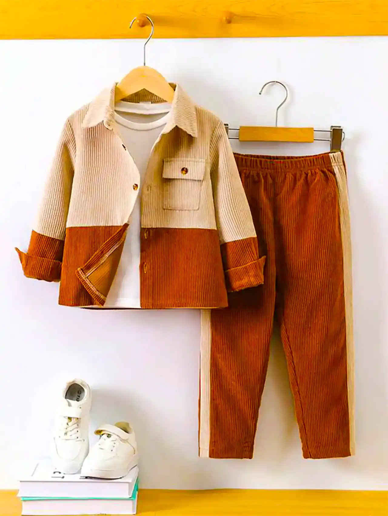 پیراهن شلوار بچگانه پاییزه