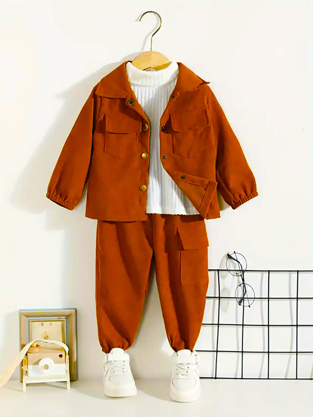 پیراهن شلوار بچگانه پاییزه