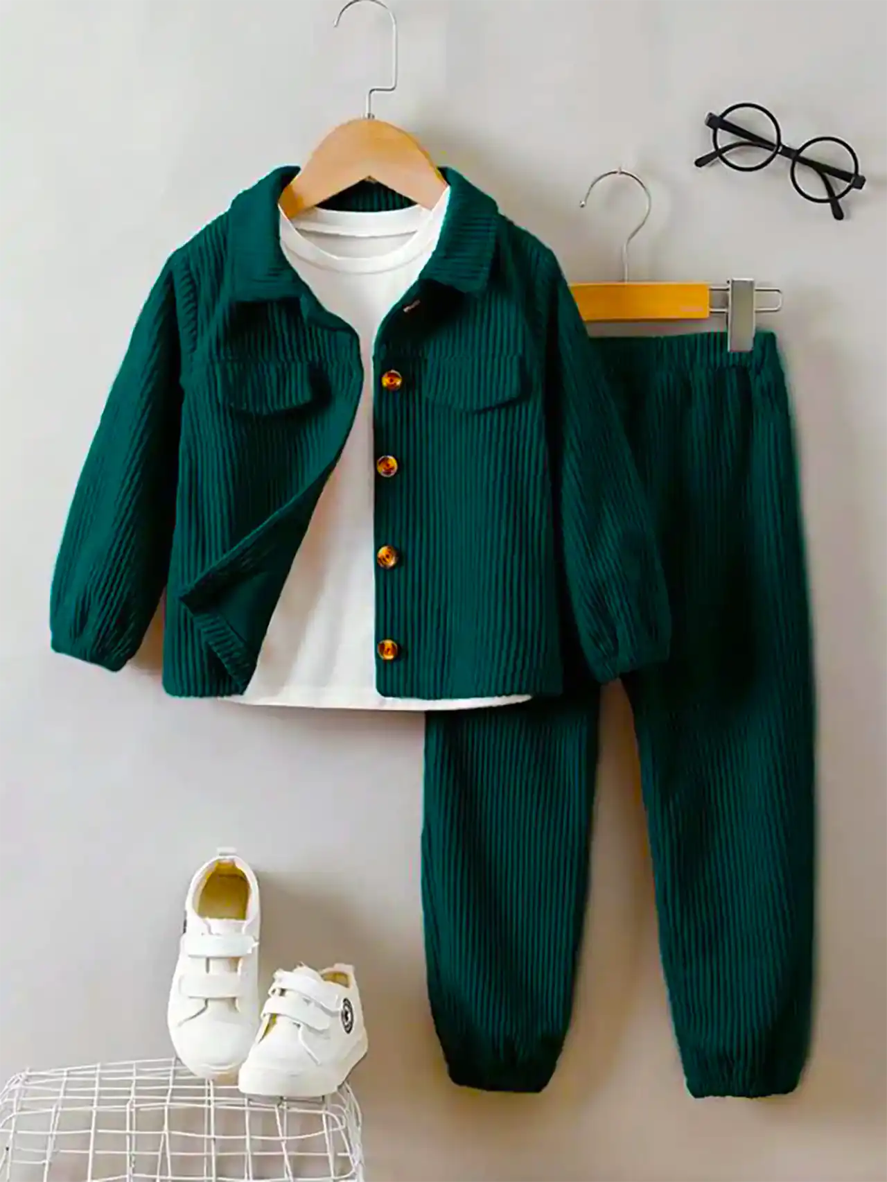 پیراهن شلوار بچگانه پاییزه