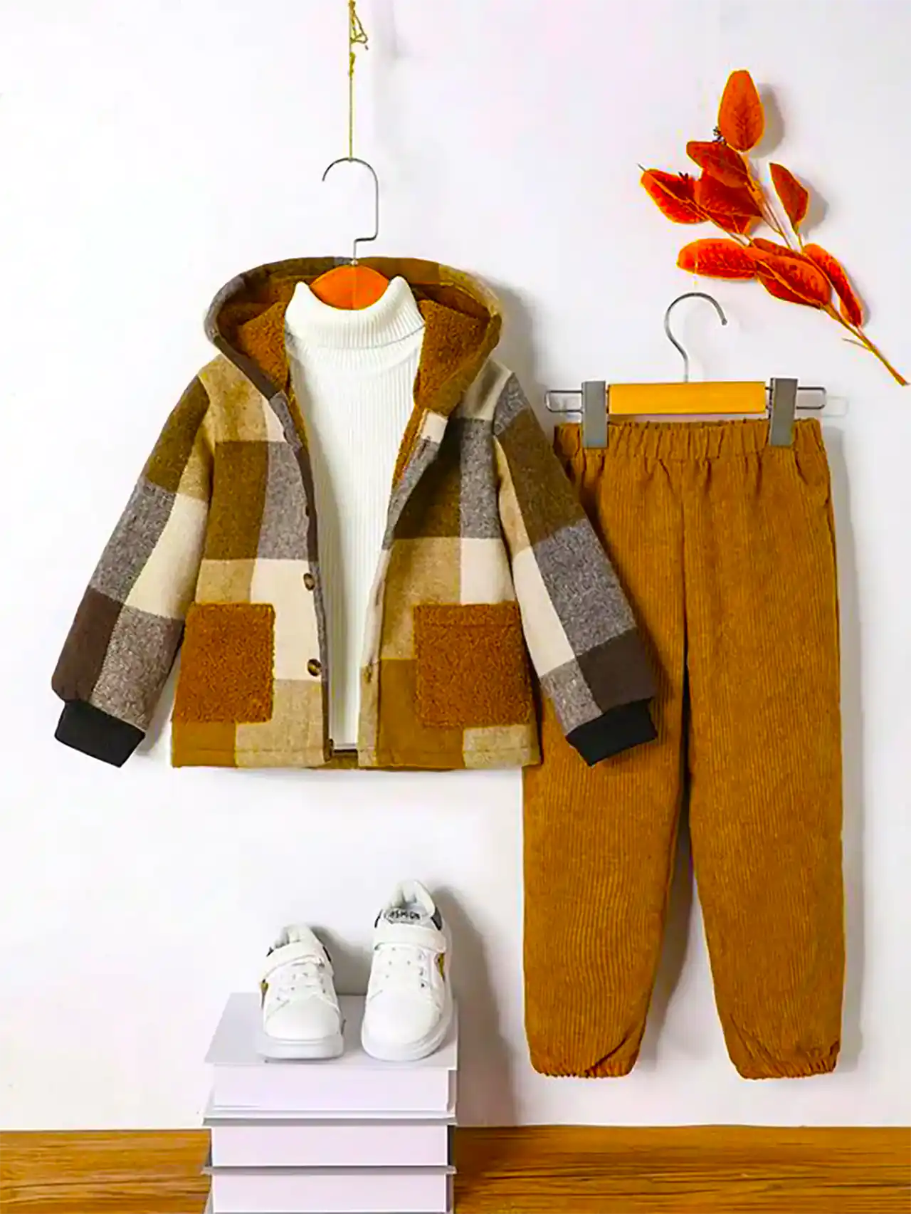 پیراهن شلوار بچگانه پاییزه